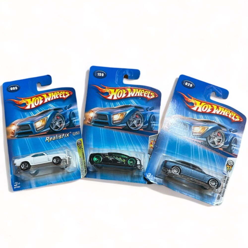 Hot Wheels Set Of 3 | 2004 159 Zotic | 2005 005 Firebird | 2004 029 Maserati NEW - Picture 6 of 6